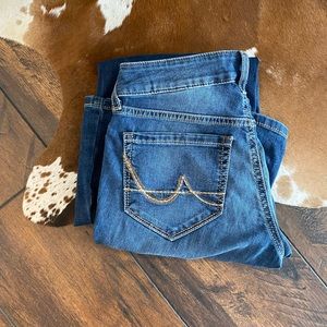 ARIAT DENIM BOOT CUT/FLARE WESTERN JEANS